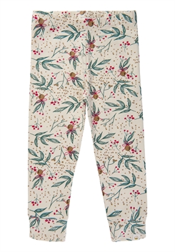 The New Holiday leggings - White Swan Bell Aop